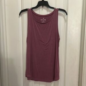 American Eagle M Mauve Soft and Sexy Tank Top